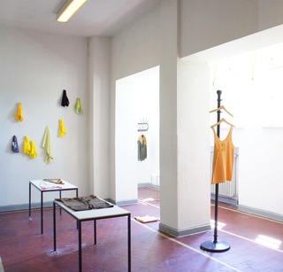 "immer sportlich", Installationsansicht, testbetrieb,  Volkshaus Rotthausen 